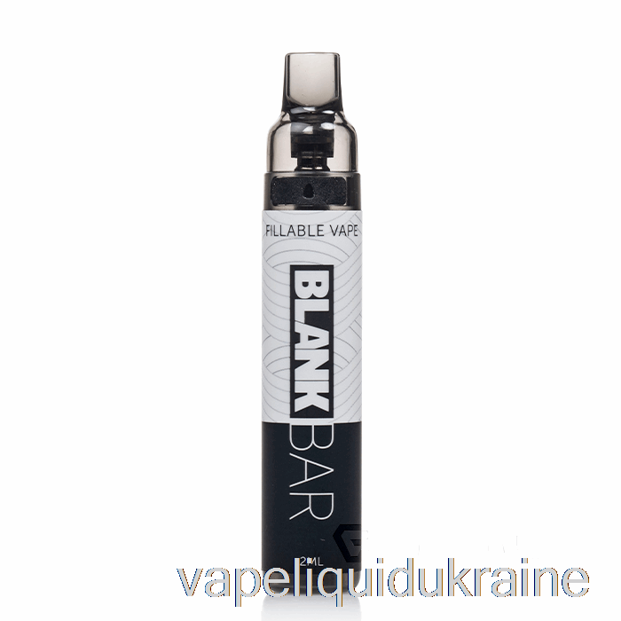 Vape Liquid Ukraine BLANK BAR 15K Disposable Pod System Black / White